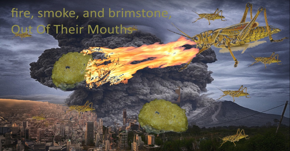 fire, smoke, and brimstone 'Out Of Their Mouths'